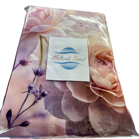 Copripiumino matrimoniale Botticelli Home Rose rosa