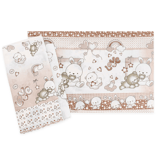 Lenzuola lettino neonato Nazareno Gabrielli Love