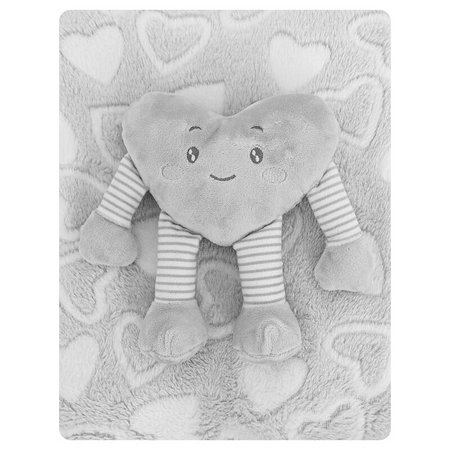Plaid bambino con peluche Diamond