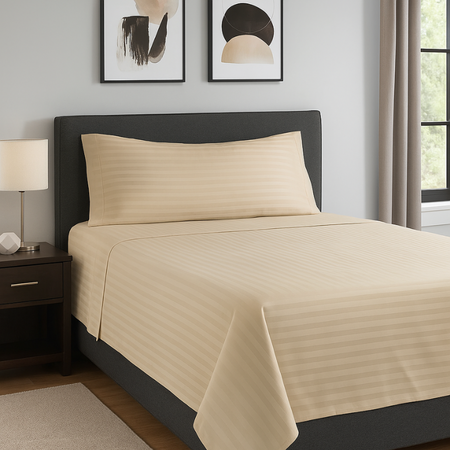 Lenzuola Matrimoniali Novia Zefiro in raso di cotone