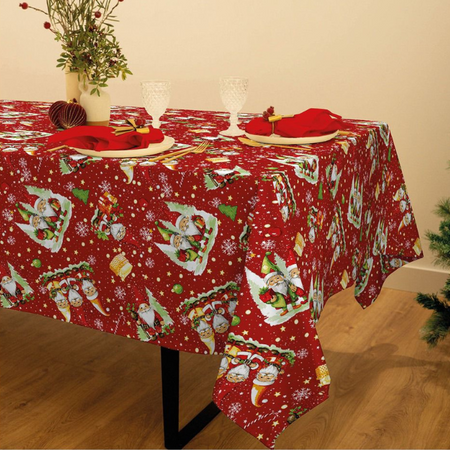 Tovaglia Natalizia Babbo Natale Botticelli Home