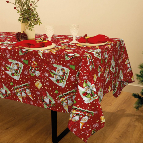 Tovaglia Natalizia Babbo Natale Botticelli Home