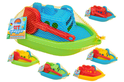 Barca 33cm con Paletta e Rastrello