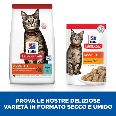 Hill's Mantenimento secco Gatti Adulti tonno