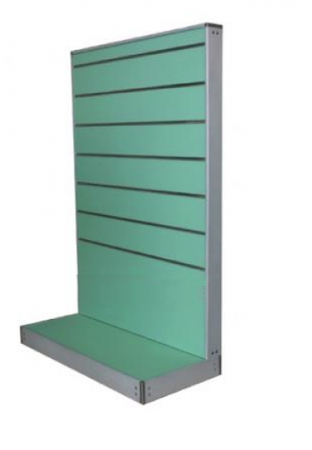 Gondola centro stanza espositore dogato per arredo negozi cm. 91x45x150h