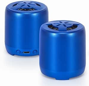 mini cassa bluettooth portatile blu