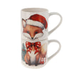 Tazza di Natale in porcellana per decorazioni natalizie 265 ml set da 2