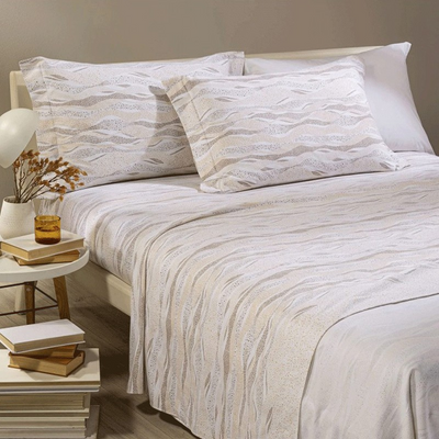 Completo lenzuola Caleffi Sirio in cotone
