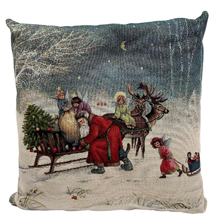 Cuscino natalizio Botticelli Home Doni Natalizi