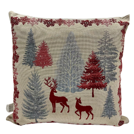 Cuscino natalizio Botticelli Home Rosso Natale