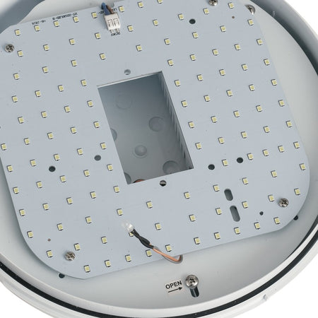 Plafoniera led tonda bianca