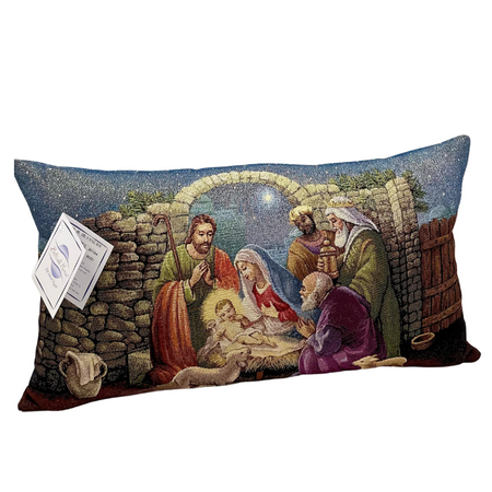 Cuscino natalizio rettangolare Botticelli Home Magia