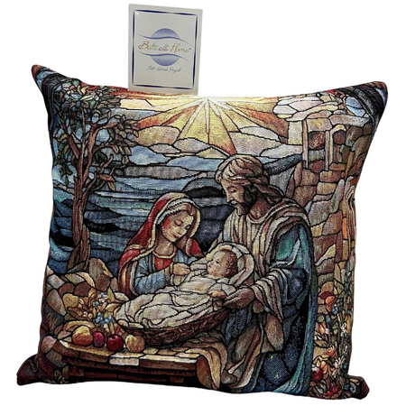 Cuscino natalizio Botticelli Home Nascita di Gesù
