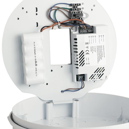 Plafoniera led tonda bianca