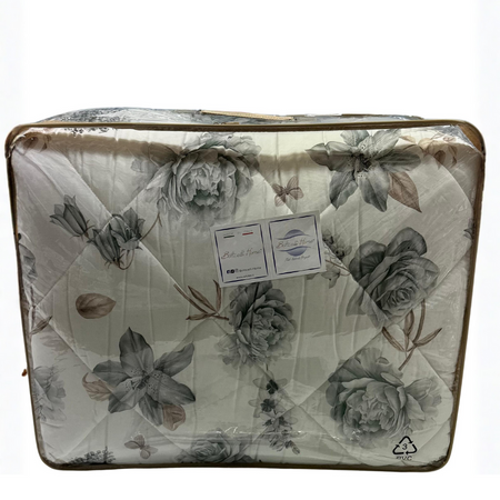 Trapunta matrimoniale fantasia floreale Botticelli Home Bloom