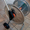 Carrello avvolgitubo da giardino su ruote