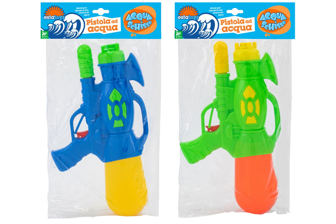 Pistola Acqua pompa 30cm, 2 colori assortiti, 1PZ