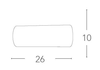 Applique Moderna Disegno Onde Vetro Bianco Lampada da Parete Led 8 watt Luce Naturale