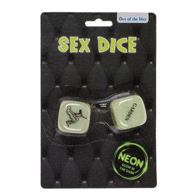 Dadi dell'amore Sex Dice Kama Sutra Glow in the Dark OOTB