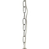 Lampadario Industrial-Nordico Ascot Acciaio Cromo 8 Luci E14