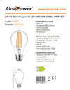 Alca Power A60 15W 220V 2500LM 4000K E27 lampada classica a filamento a led