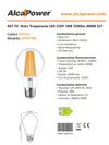 Alca Power A67 18W 220V 3280LM 4000K E27 lampada classica a filamento a led