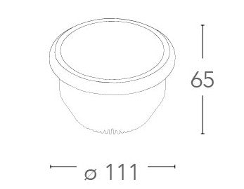 Faretto per Incasso Frank Led 23 watt Luce Calda