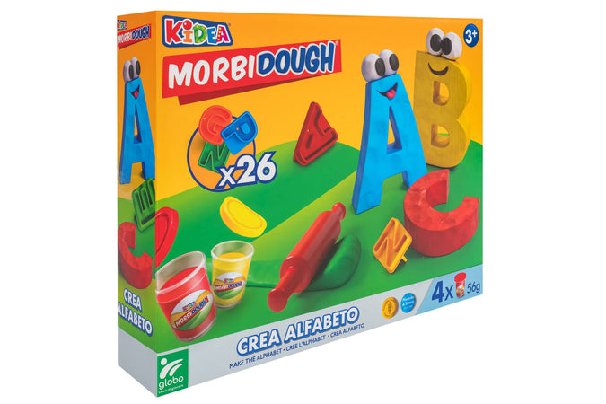 Morbido Alfabeto 26 Lettere 4x56gr