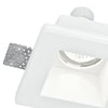 Incasso Soffitto Ribassato Faretto Scomparsa Quadrato Gesso Verniciabile GU10