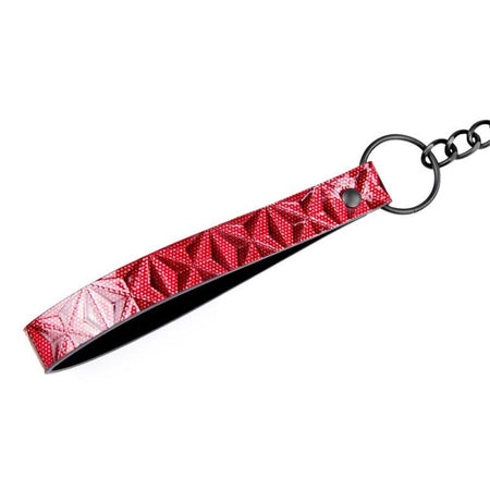 Collare Diamond Line con Cinturino Rosso
