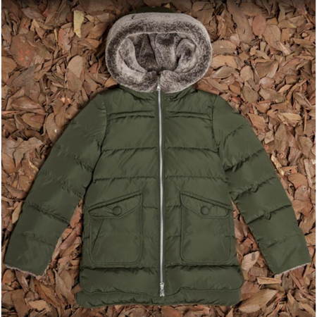 Piumino bambina MAJKEN Canadiens CY0598 Verde