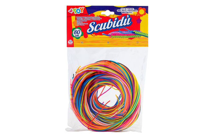 Scubidu' 80cm Colori Neon 80pz