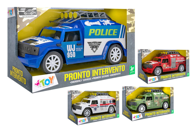 Auto Frizione 20cm Polizia/Militare/Vigili del Fuoco