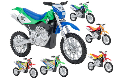 Motocross die cast 1:18 12pz