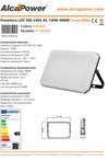 Alca Power proiettore LED 220-240V da 150W 4000K luce diurna