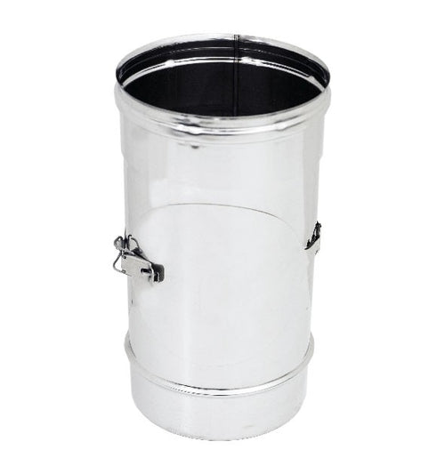 Modulo da 100mm con ispezione aderente in acciaio inox AISI 304