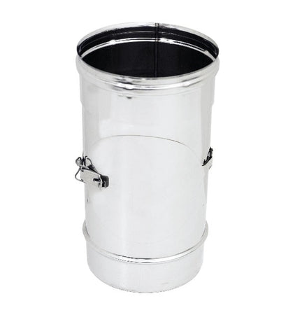 Modulo da 160mm con ispezione aderente in acciaio inox AISI 304