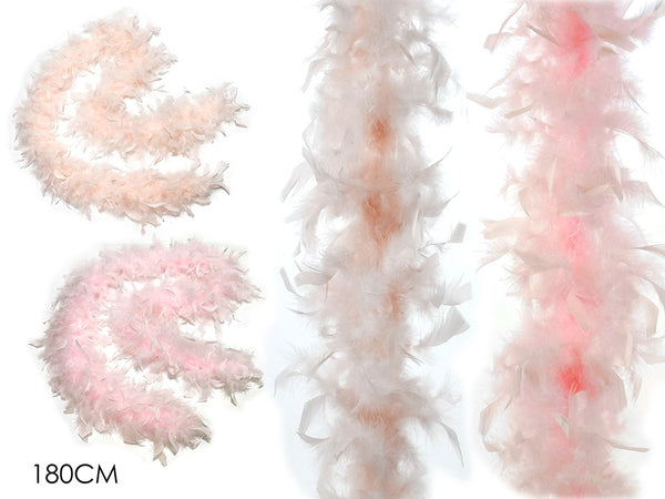 Filo Piume Rosa 1.8Mt