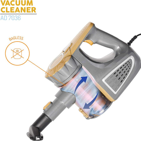 Aspirapolvere Scopa Elettrica 2 in 1 Dustbuster Ciclonico Senza Sacchetto 800W