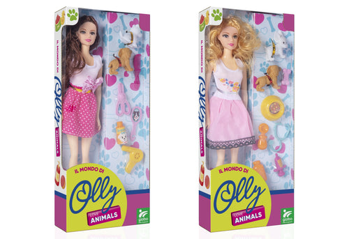 Fashion doll veterinaria con accessori