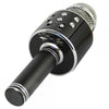 Microfono Xtreme Hollywood - Karaoke Microphone - Con Cavo O Senza Cavo - Colore Nero, Argento