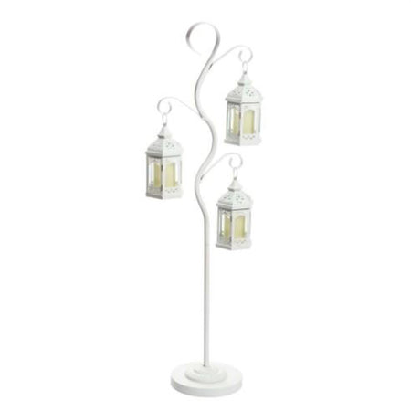 PIANTANA PIANTANE PORTA LANTERNA H 125 CM LANTERNE LAMPADA ESTERNO ARREDAMENTO GIARDINO