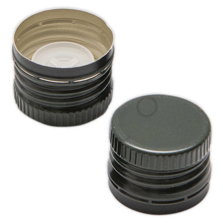 Tappi a vite con versatore salva goccia per bottiglie in vetro 31.5 mm 24 pezzi