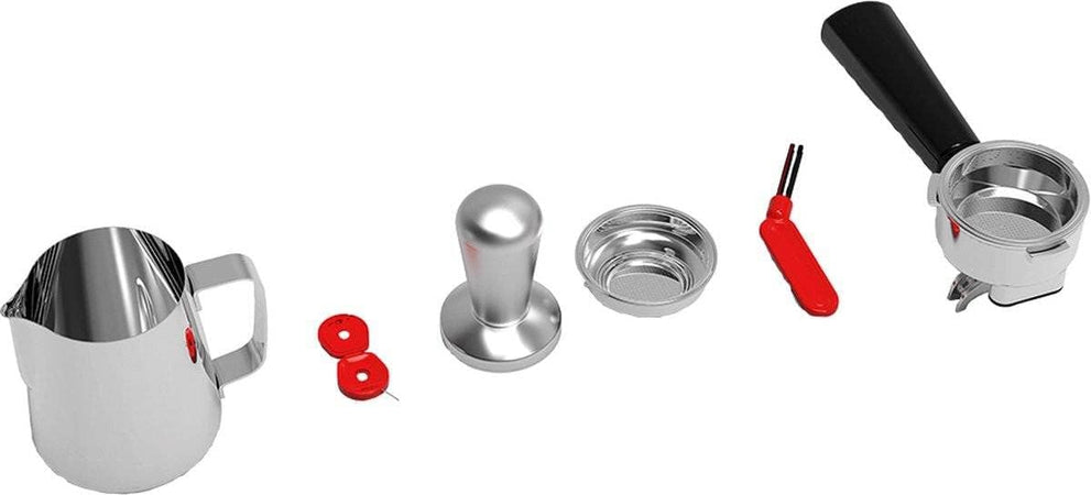 SOGO Caffettiera espresso professionale con macina caffè 1550W 2.8L 30impostazioni macinatura  + accessori
