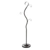 PIANTANA PIANTANE PORTA LANTERNA H 180 CM LANTERNE LAMPADA ESTERNO ARREDAMENTO GIARDINO NERO