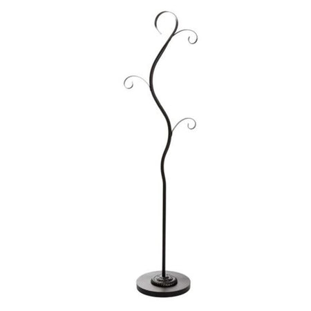 PIANTANA PIANTANE PORTA LANTERNA H 180 CM LANTERNE LAMPADA ESTERNO ARREDAMENTO GIARDINO NERO