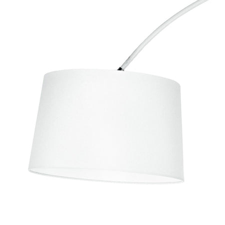 Lampada da terra Piantana Ad Arco bianca 60 watt E27