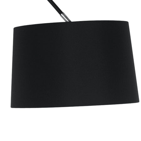 Lampada da terra Piantana ad Arco nera 60 watt E27