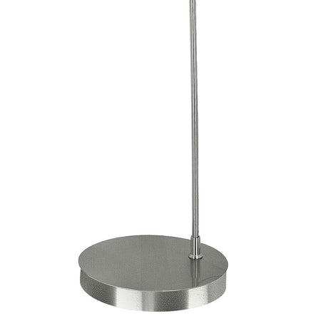 Lampada Arco Metallo Nikel Piantana Moderna Interni E27