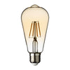 Lampadina di ricambio con filamento a led vintage globo e27 per catena da esterno (tradizionale - edison)